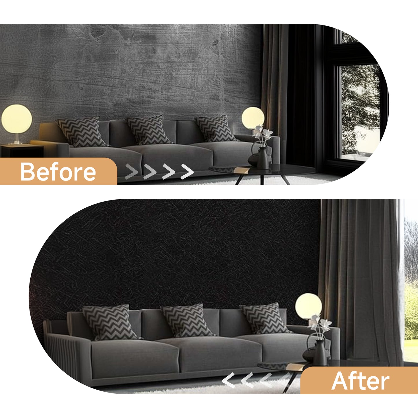 Brochao PVC 17.7*118.11 Inch Wallpaper Stripper, 1 Piece, 1 Pack