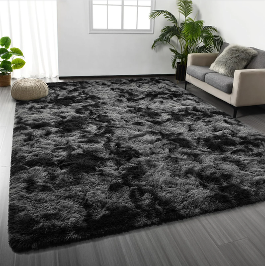 Area Rug for Living Room,Brochao 5ft x 8ft Ultra Shag Area Rug Fluffy Rug,Soft Fuzzy Non-Slip Carpet Mat for Home Decor